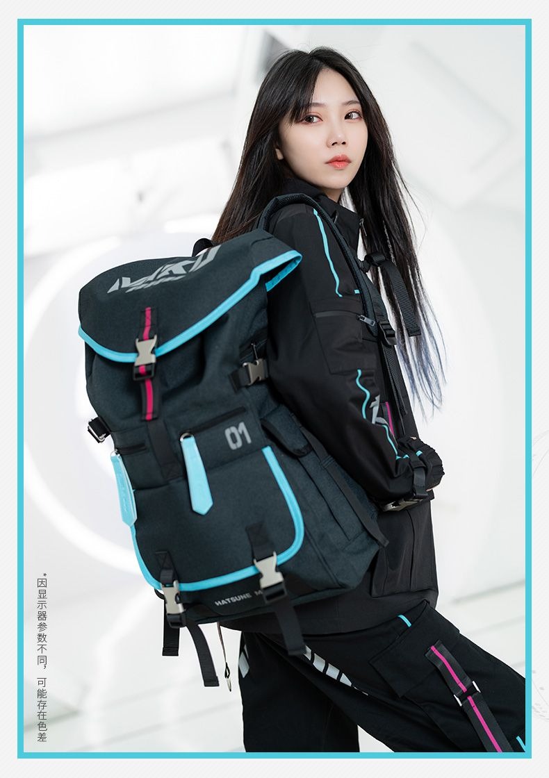 Officially Licensed Hatsune Miku Unisex Functional Series Backpack