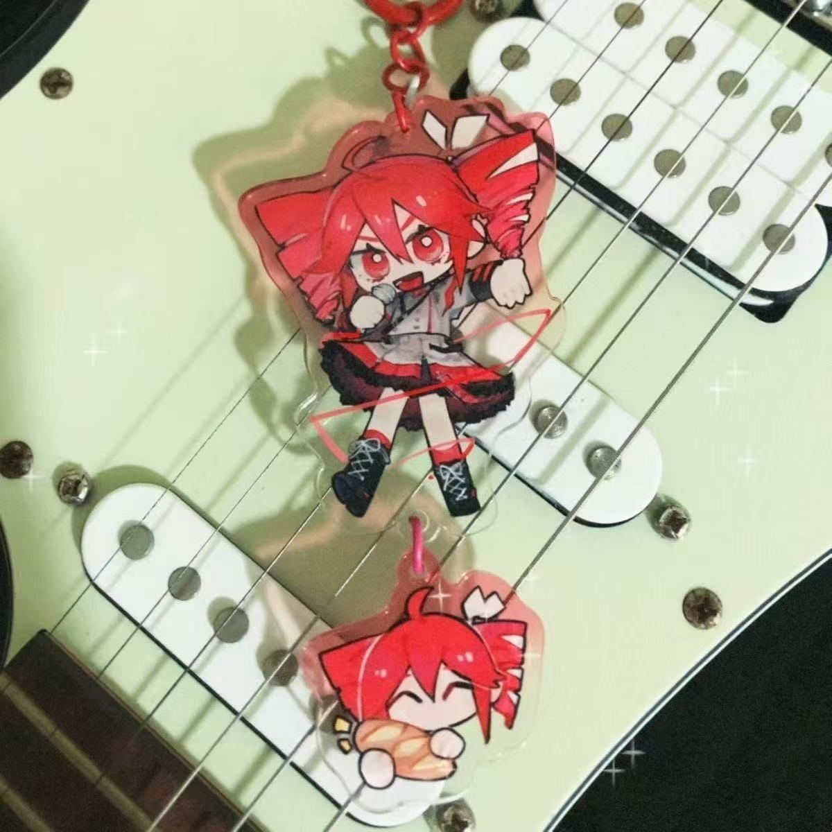 Kasane Teto Cute Acrylic Keychains