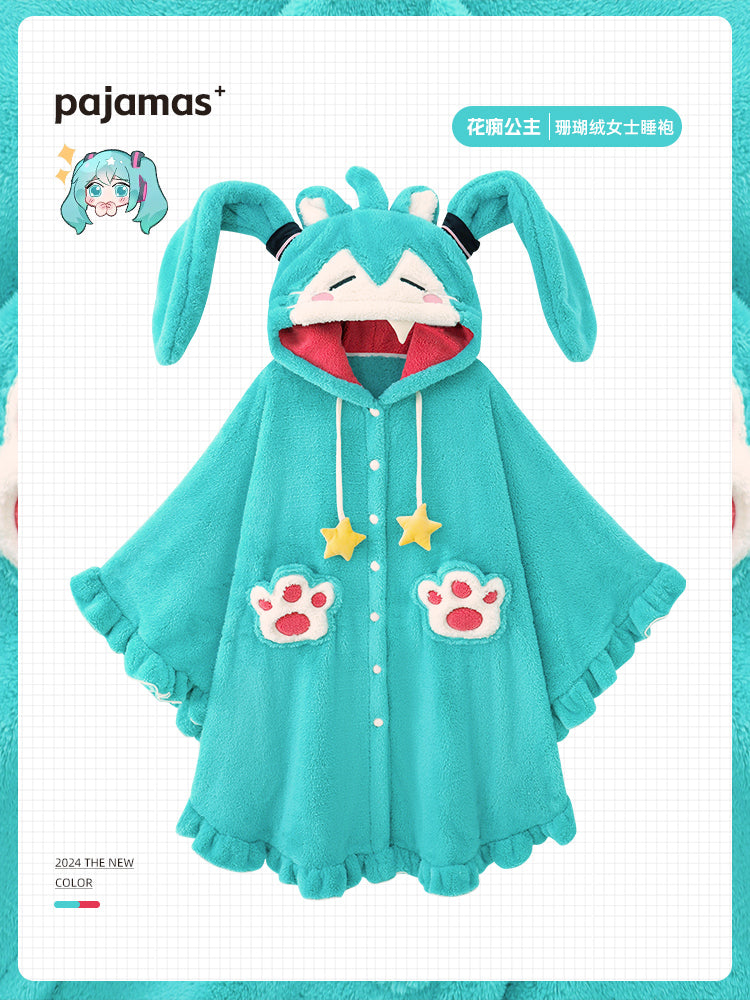 Hatsune Miku Featured Cute Warm Pajama
