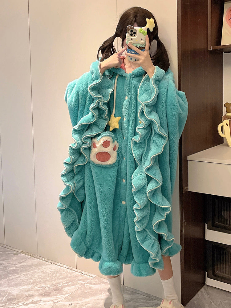 Hatsune Miku Featured Cute Warm Pajama