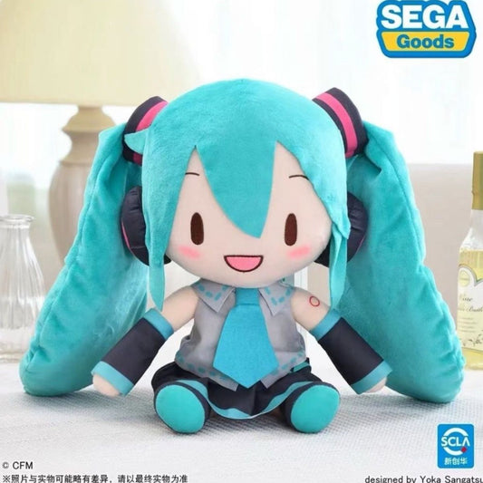 27cm Hatsune Miku Vocaloid Classic Sitting Doll