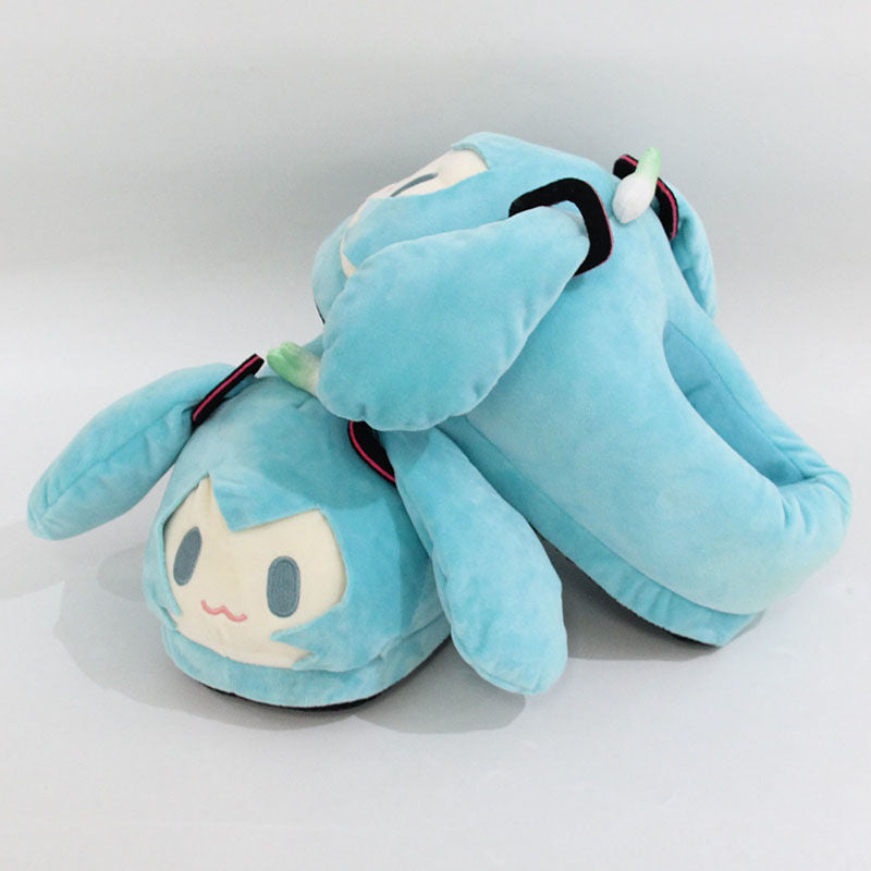 Hatsune Miku Unisex Cotton Slipper Shoes
