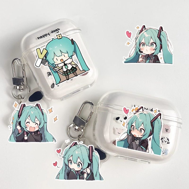 65 PCS Hatsune Miku Cute Waterproof  Sticker