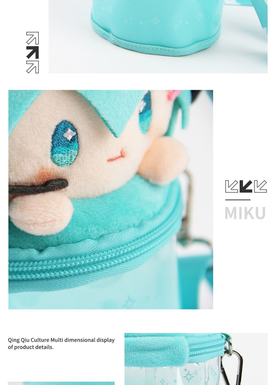 Hatsune Miku Cute Mini Bucket Bag