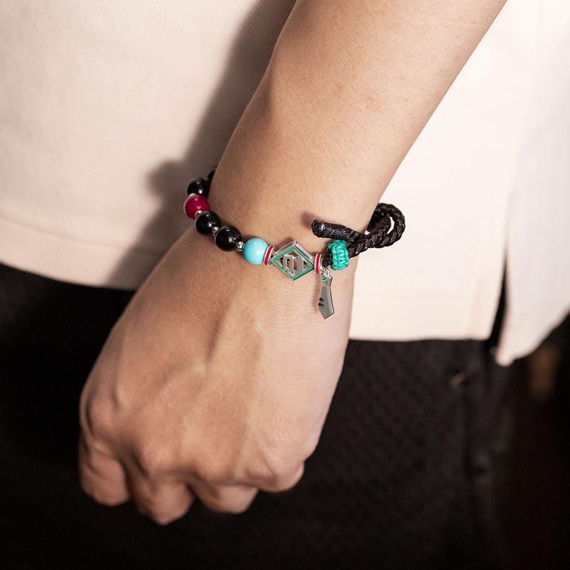 Hatsune Miku Featured Adjustable Handmade Bracelet