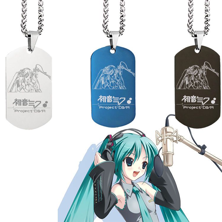 Hatsune Miku Project Diva Stainless Necklace