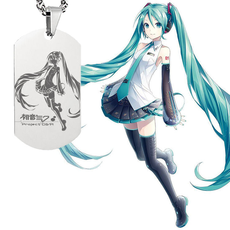 Hatsune Miku Project Diva Stainless Necklace