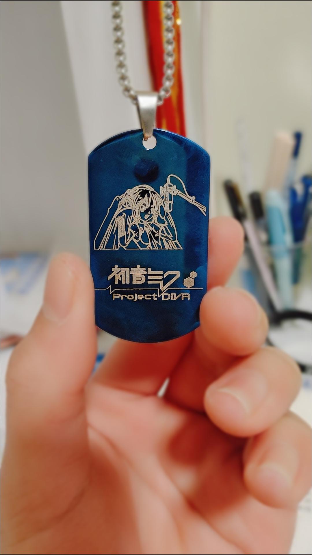 Hatsune Miku Project Diva Stainless Necklace