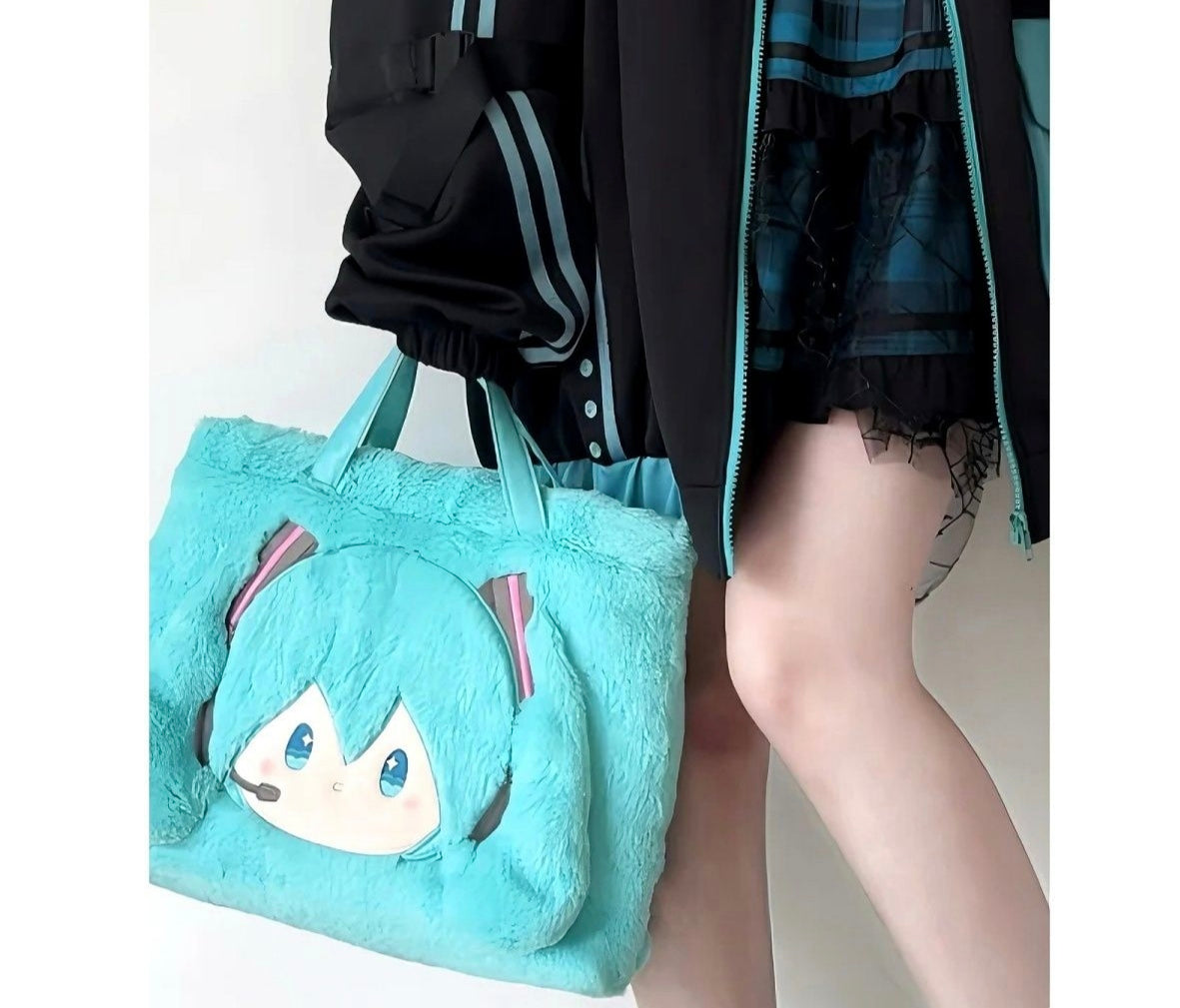 Hatsune Miku Cute Fluffy Bag