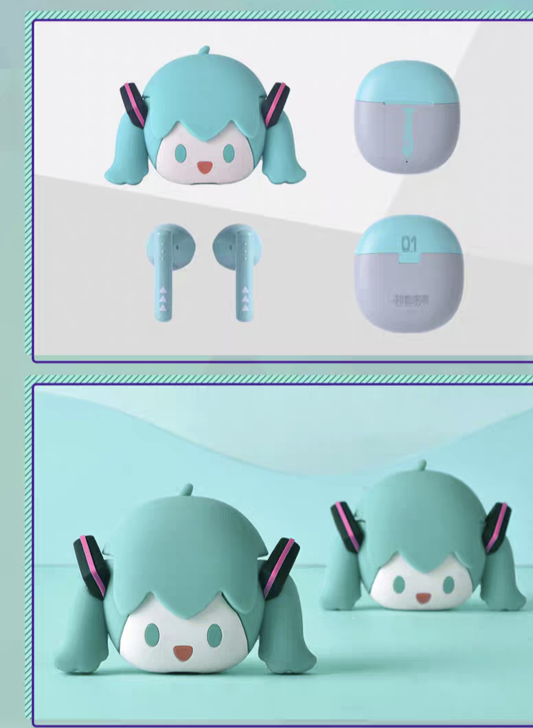 Hatsune Miku Official Popo Series Bluetooth Airpods