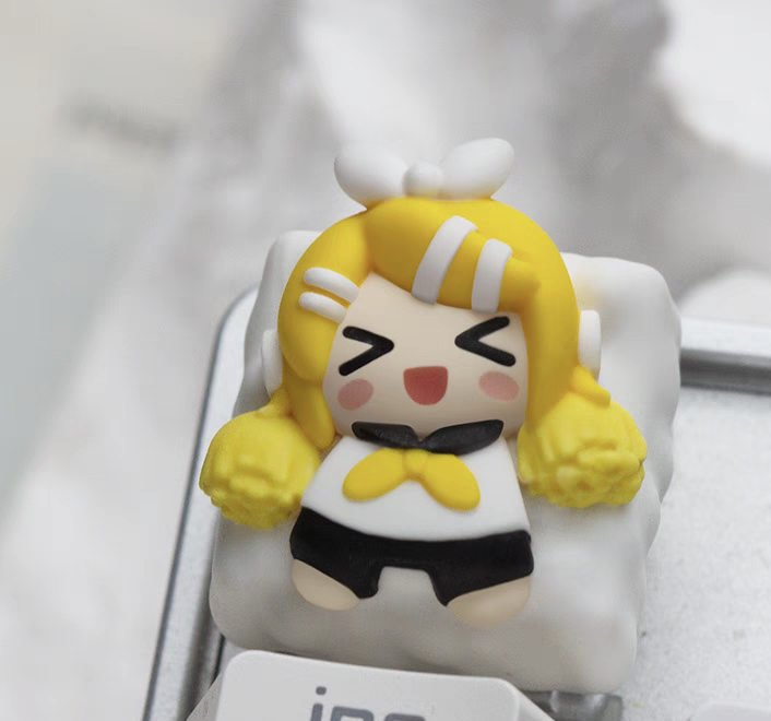 Hatsune Miku Cute Handmade Keycap