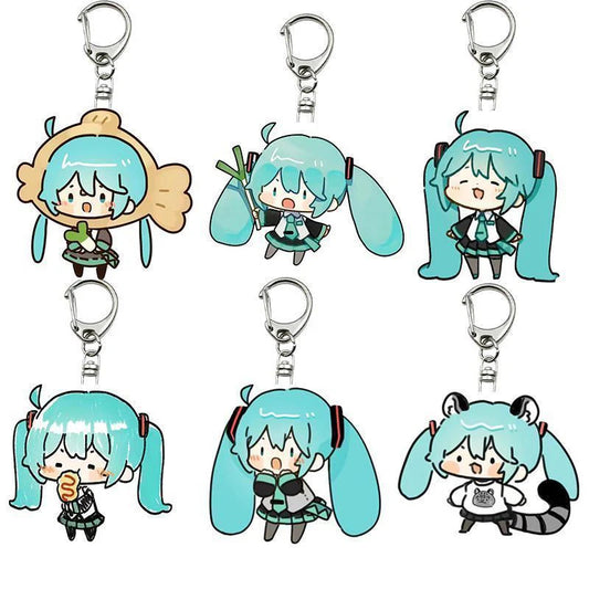 Hatsune Miku Cute Keychains