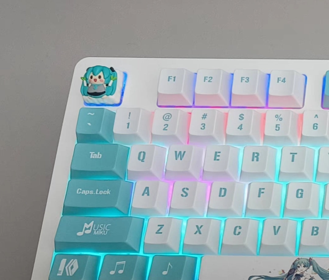 Hatsune Miku Cute Handmade Keycap
