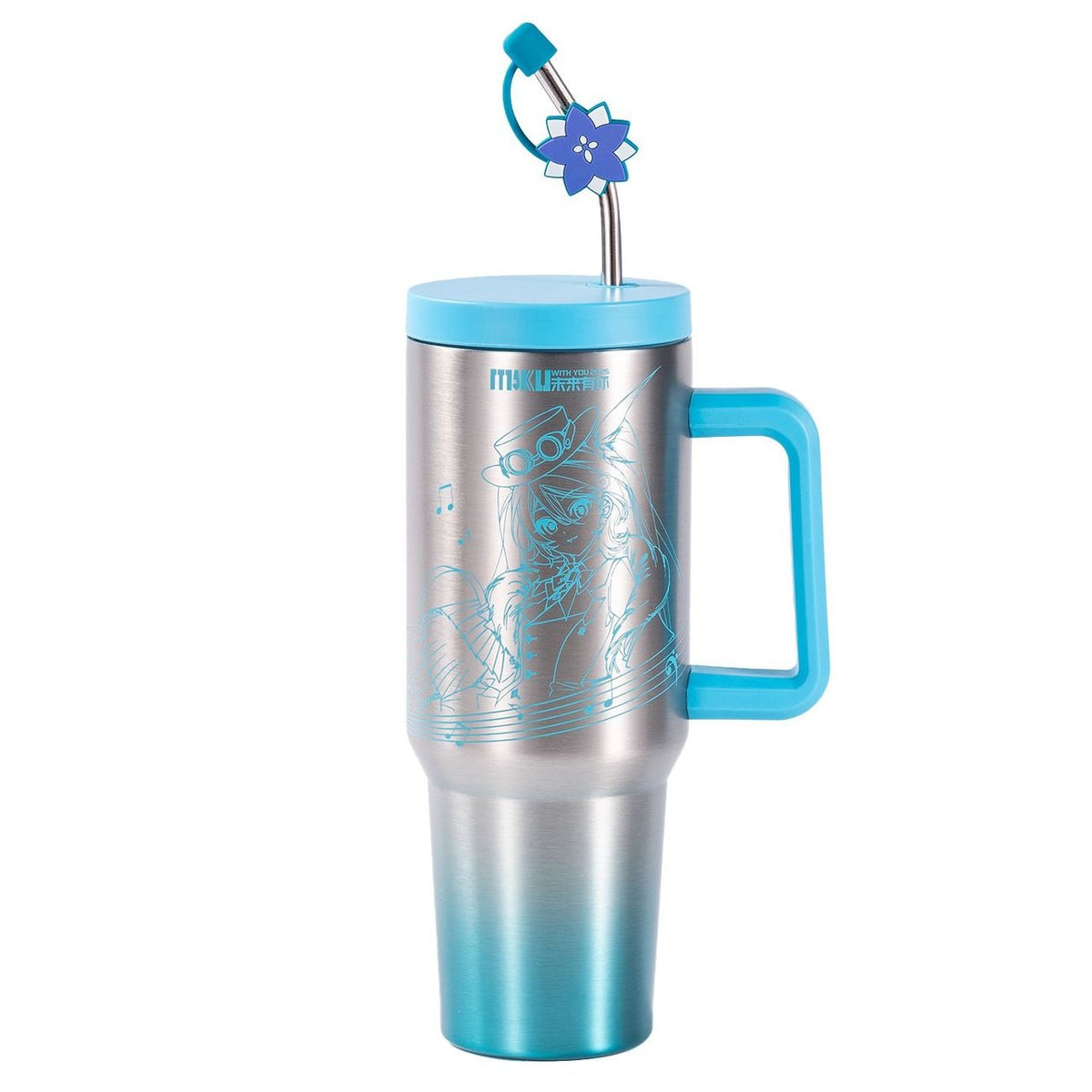 Hatsune Miku "Future With You" Concert Large-Capacity Insulated Tumbler with Straw