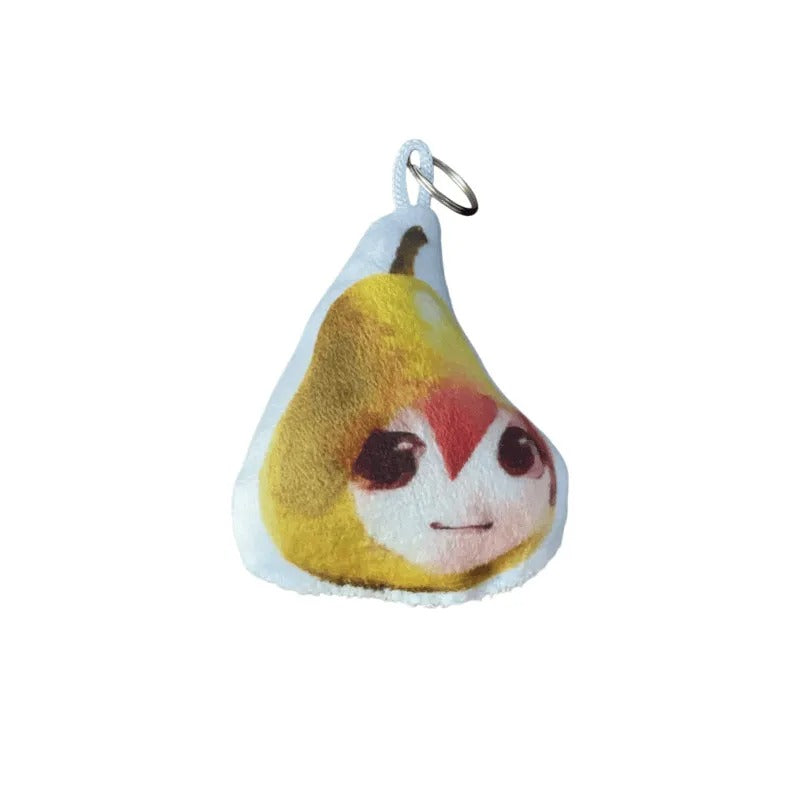 Kasane Teto  Squeeze-to-Sound Plush Keychain