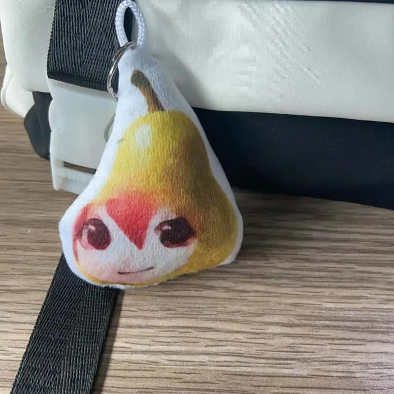 Kasane Teto  Squeeze-to-Sound Plush Keychain