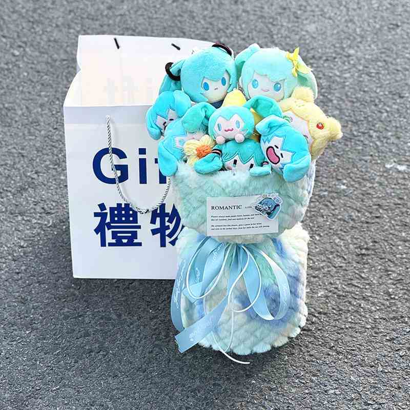 Hatsune Miku Valentine's Day Birthday Gift Anime Flower Dolls