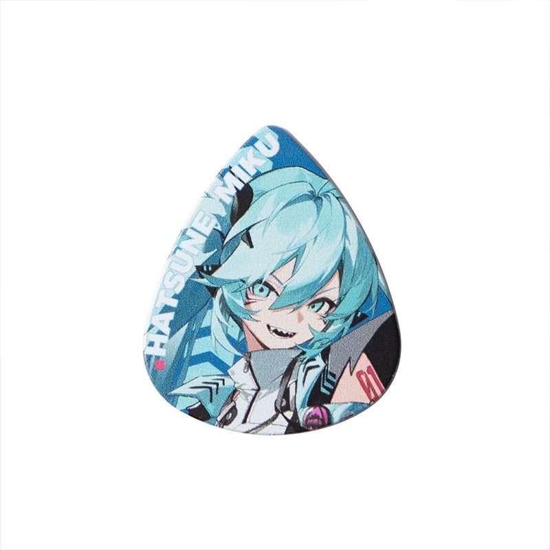 Officially Licensed Hatsune Miku RAVE Series Guitar Pick Set (Pack of 3)