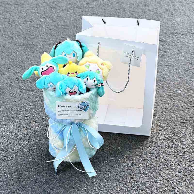 Hatsune Miku Valentine's Day Birthday Gift Anime Flower Dolls