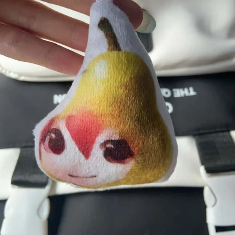 Kasane Teto  Squeeze-to-Sound Plush Keychain