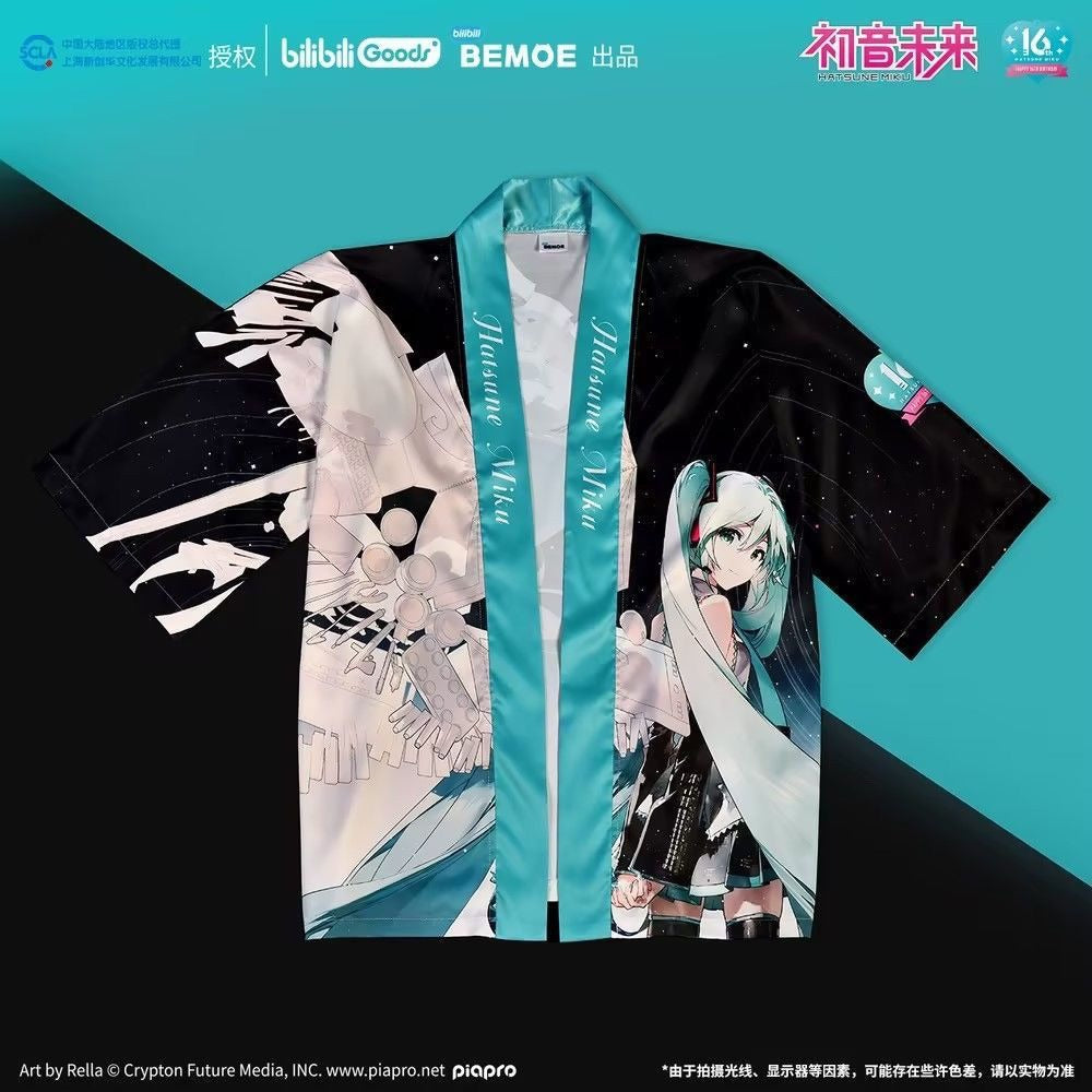 Hatsune Miku's 16th Anniversary Unisize Uniting the Future Magic Shawl
