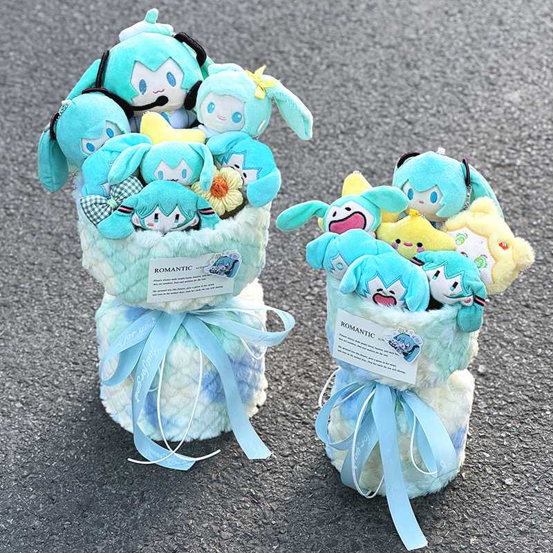 Hatsune Miku Valentine's Day Birthday Gift Anime Flower Dolls
