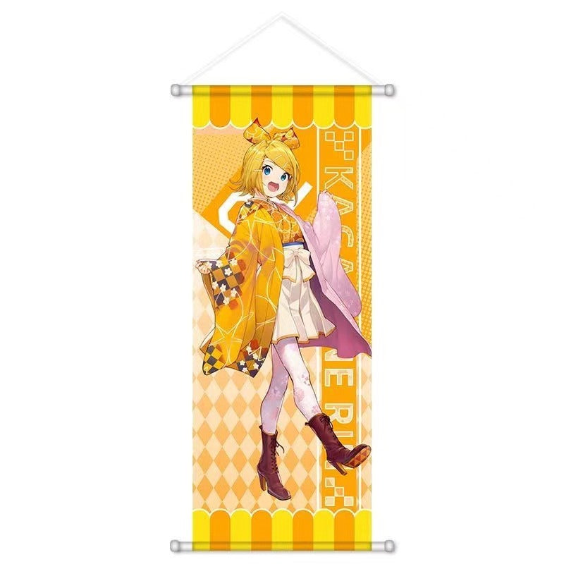 Vocaloid Cute Wall Hanging Decoration Scroll Painting