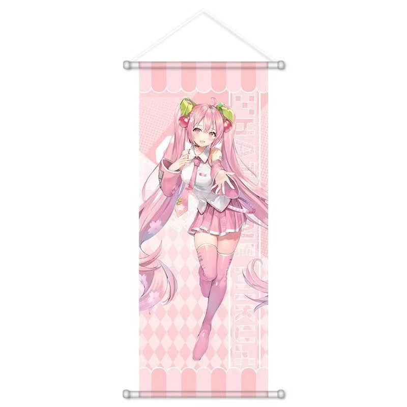 Vocaloid Cute Wall Hanging Decoration Scroll Painting