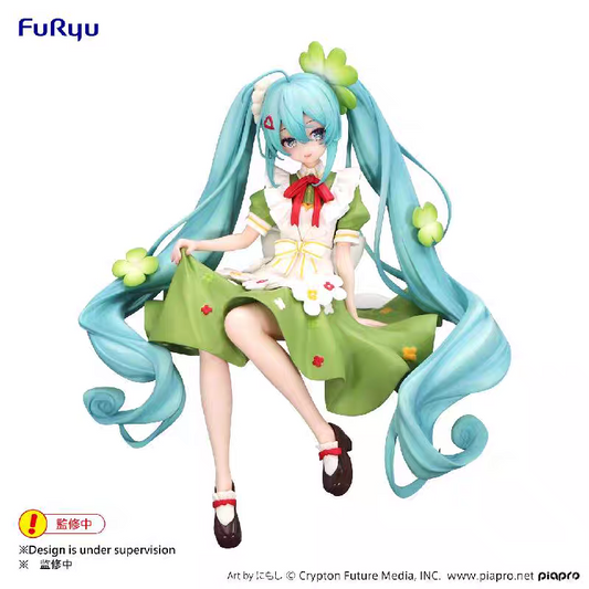 Hatsune Miku - Vocaloid - Flower Fairy - Noodle Stopper Figure - Clover (FuRyu)