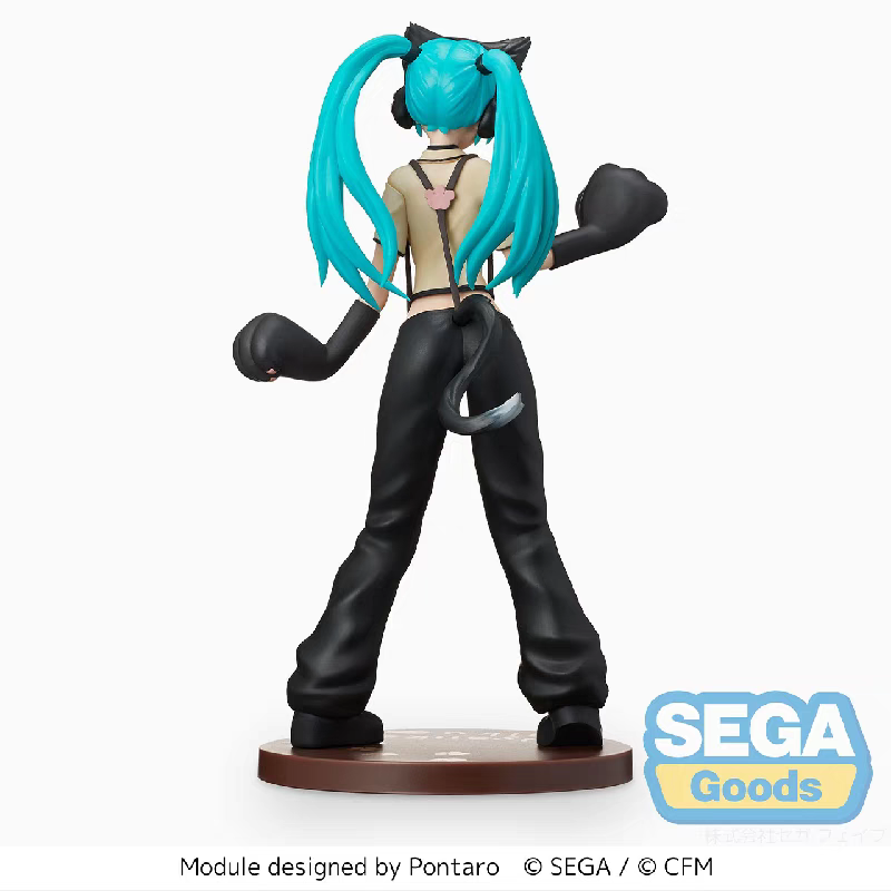 Hatsune Miku Project DIVA Arcade Future Tone SPM Figure Hatsune Miku - Kitty Cat