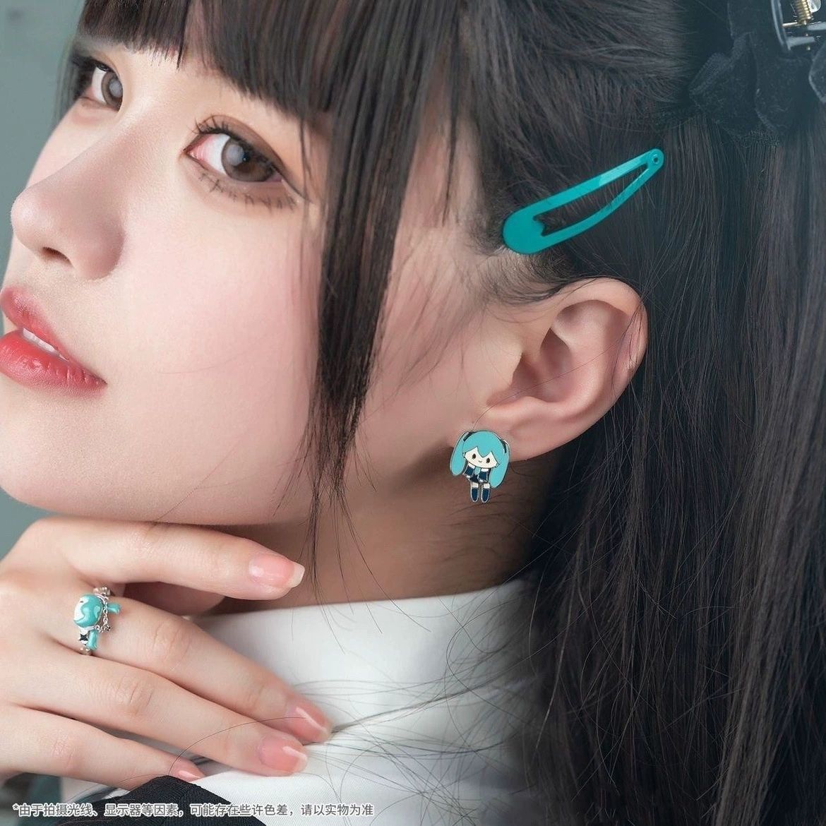 Hatsune Miku Featured Cute Stud Earrings