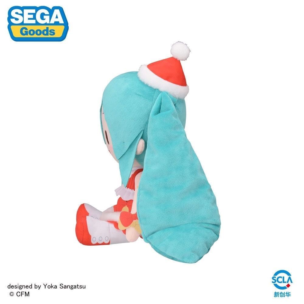 Christmas Miku Plushie - Hatsune Miku (Christmas 2023 Ver.) L Plushie SEGA