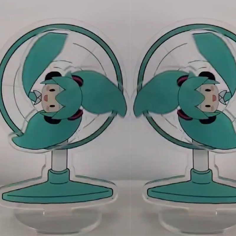 Hatsune Miku Funny Chibi Acrylic Ornament