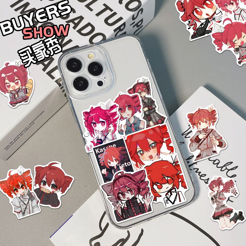 Kasane Teto 64pcs Cute Waterproof Stickers