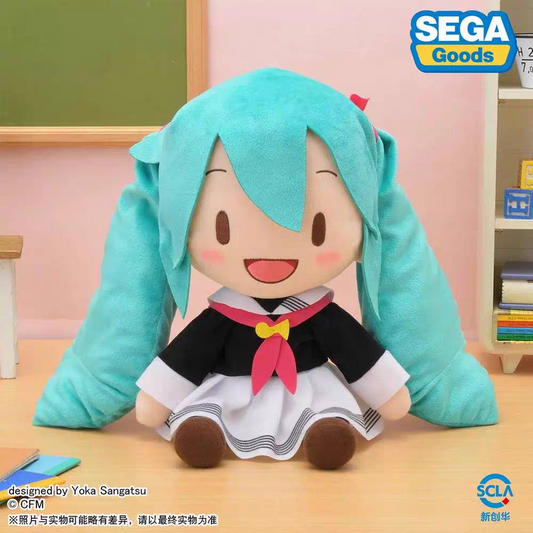 27cm Hatsune Miku Autumn Trip SEGA Fuwa Petit Plush