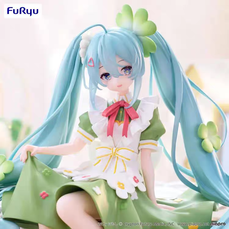 Hatsune Miku - Vocaloid - Flower Fairy - Noodle Stopper Figure - Clover (FuRyu)