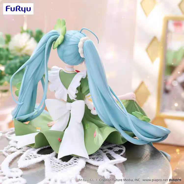 Hatsune Miku - Vocaloid - Flower Fairy - Noodle Stopper Figure - Clover (FuRyu)