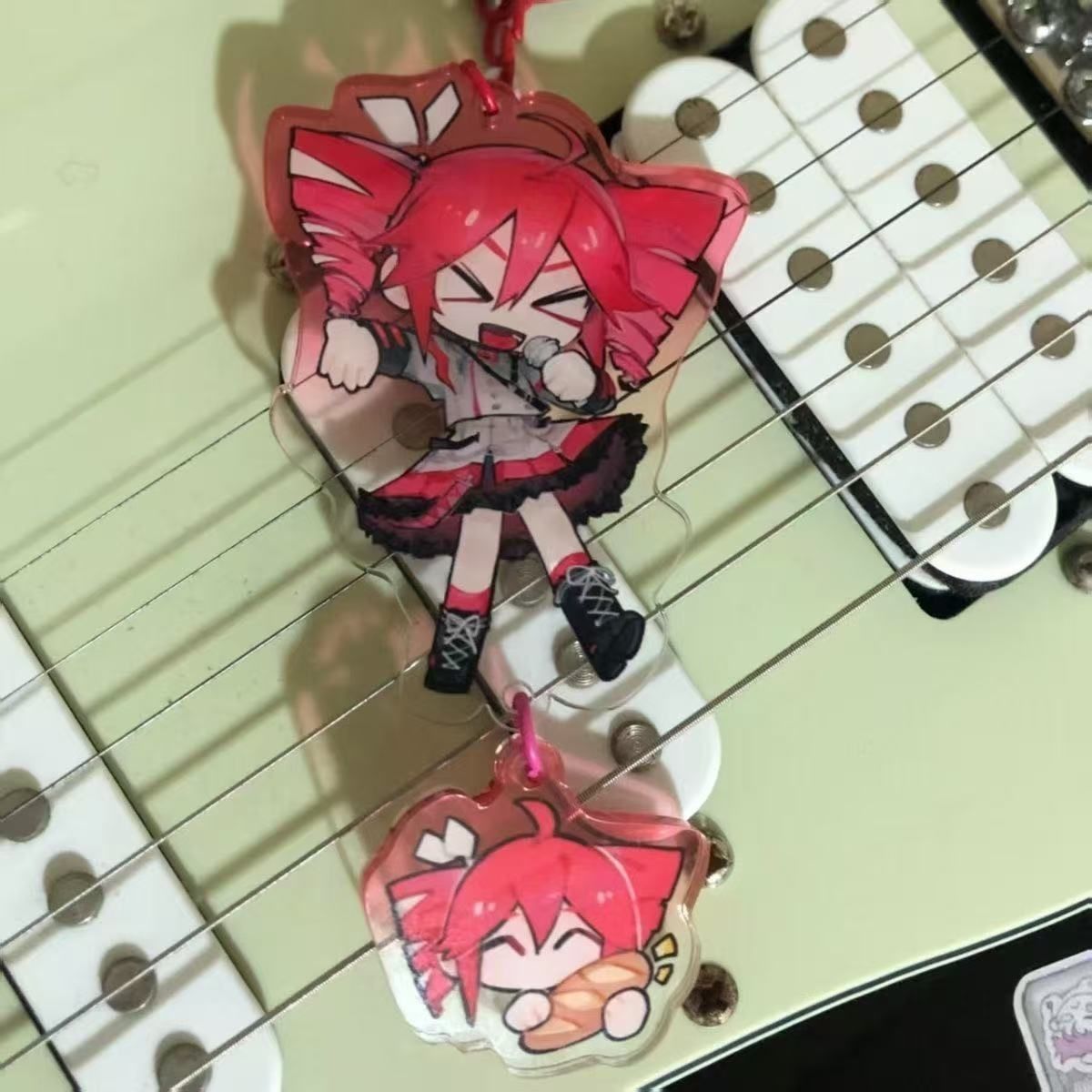 Kasane Teto Cute Acrylic Keychains