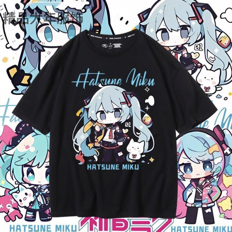 Unisex Hatsune Miku Anime T-Shirt
